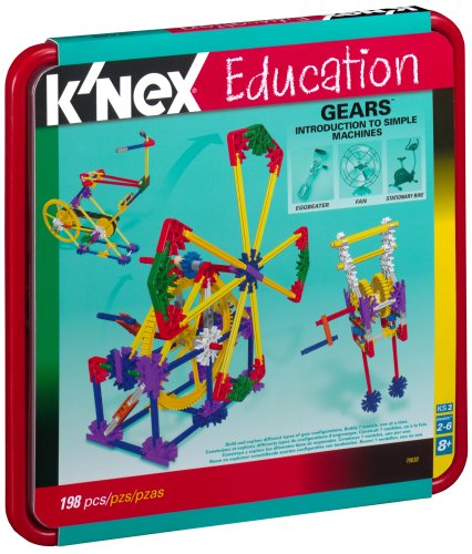 K'Nex Education Intro To Simple Machines - Gears - 1 98 Pieces
