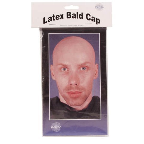 Latex Bald Cap Halloween Makeup